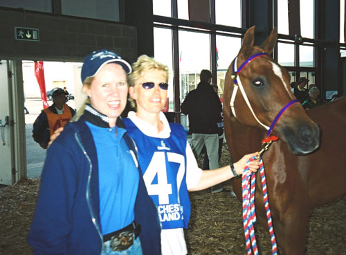 Tracy Kaden and Dominique Freeman in Ireland