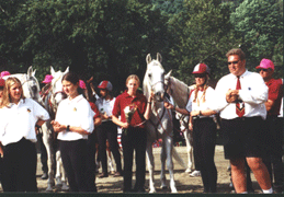 Tracy Kaden and Legend (Flight Leader) at Pan Am